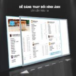 Bảng hiệu hộp đèn quảng cáo led chân đứng mẫu mới