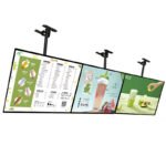 Bảng hiệu hộp đèn quảng cáo led treo trần hoặc gắn tường
