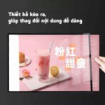 Bảng hiệu hộp đèn quảng cáo led treo trần hoặc gắn tường