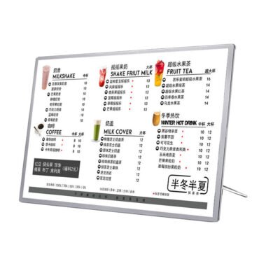 Menu led