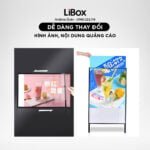 Bảng hộp đèn led siêu mỏng 80x120cm