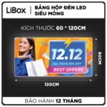 Bảng hộp đèn led siêu mỏng 60x120cm