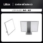 Chân đế để bàn C1; lắp được A4 – A3