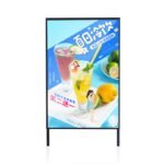 Chân đứng standee chữ A; lắp được 60×90 – 60×120