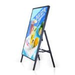 Chân đứng standee chữ A; lắp được 60×90 – 60×120